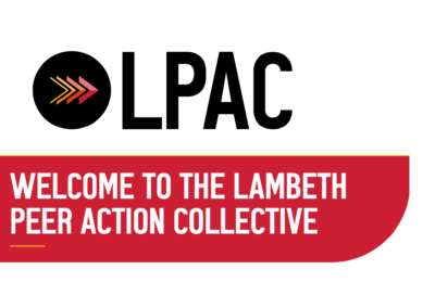 Lambeth Peer Action Collective launches new website